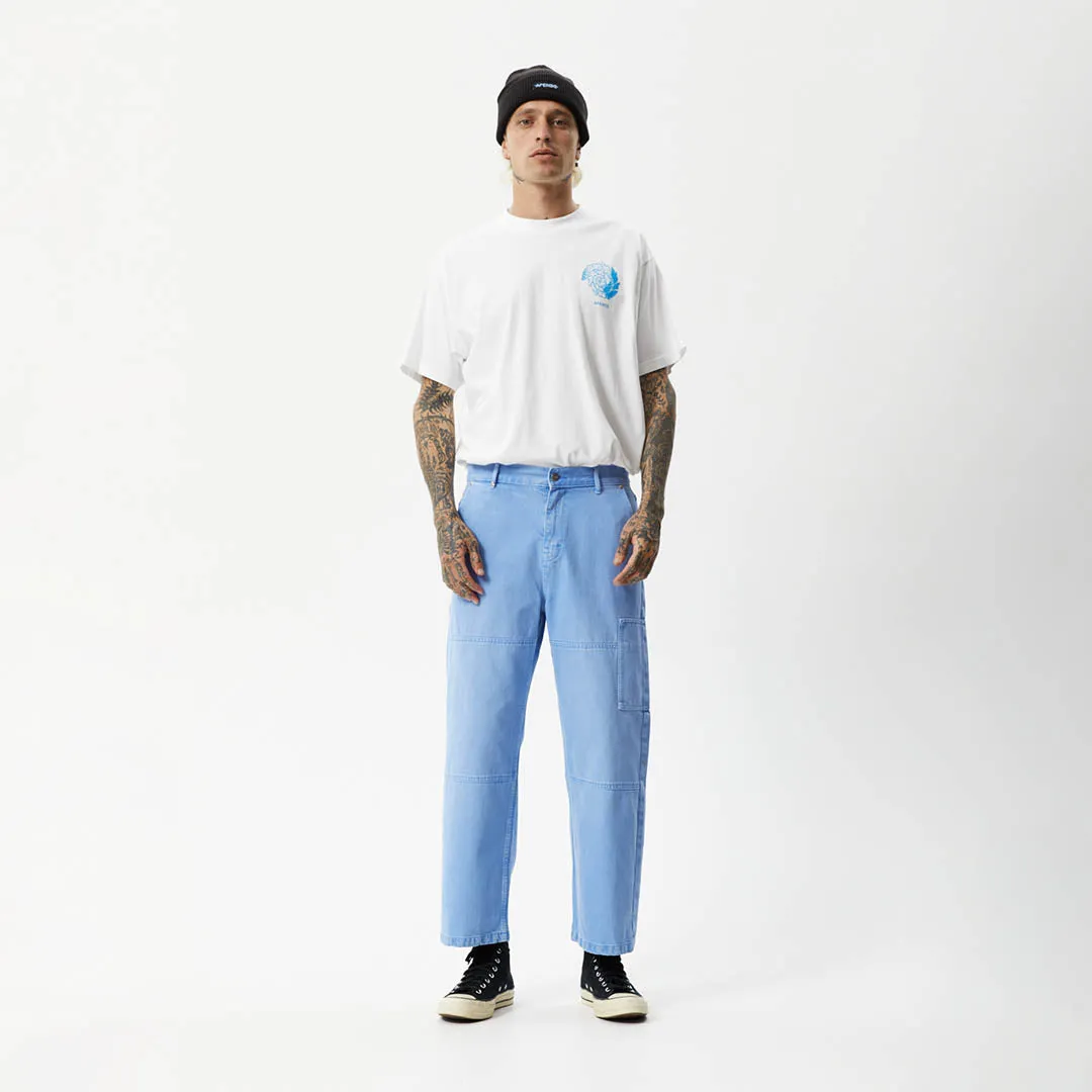 AFENDS Mens Richmond Polar - Denim Carpenter Jeans - Faded Arctic