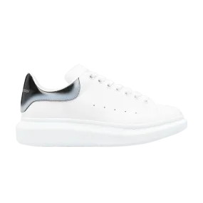 Sure! An optimized title for the e-commerce product could be:

Alexander McQueen Mens Oversized Sneakers with Faded Heel in White, Black, and Silver