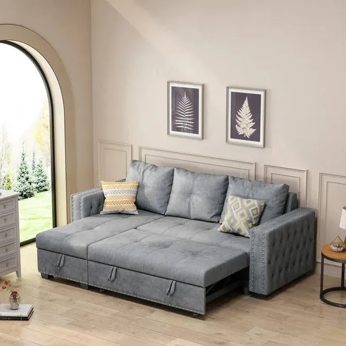 Elegant American Luxury Sofa Bed with Versatile Design for Ultimate Comfort