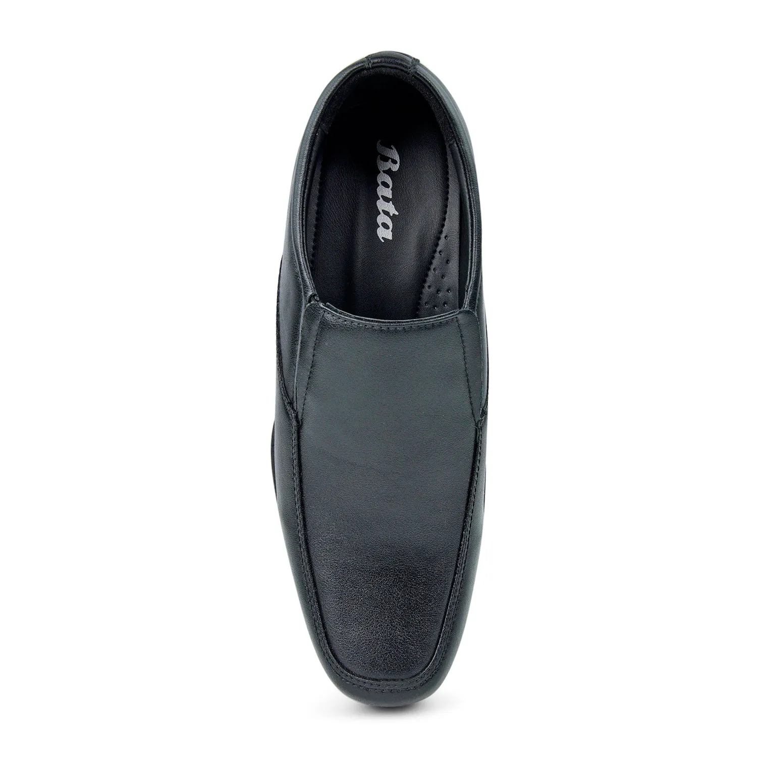 Mens Bata Nicol Premium Slip-On Formal Shoes - Elegant and Comfortable Office Footwear