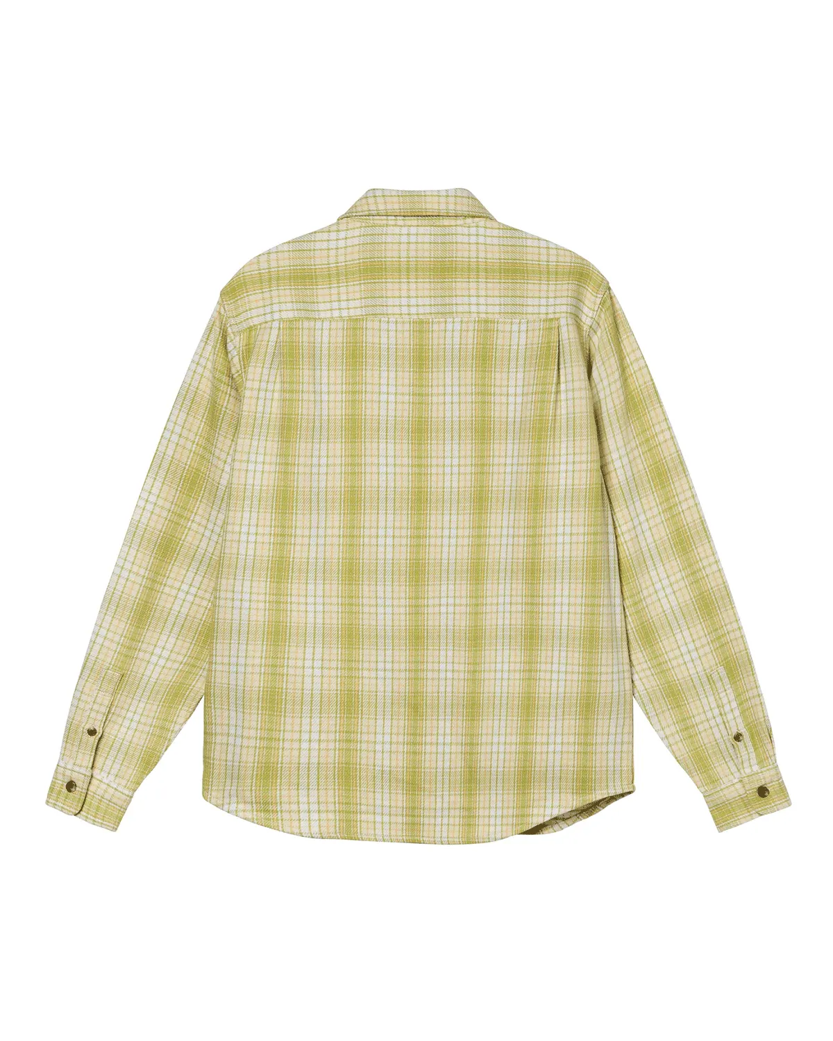 Beach Plaid Shirt Lime