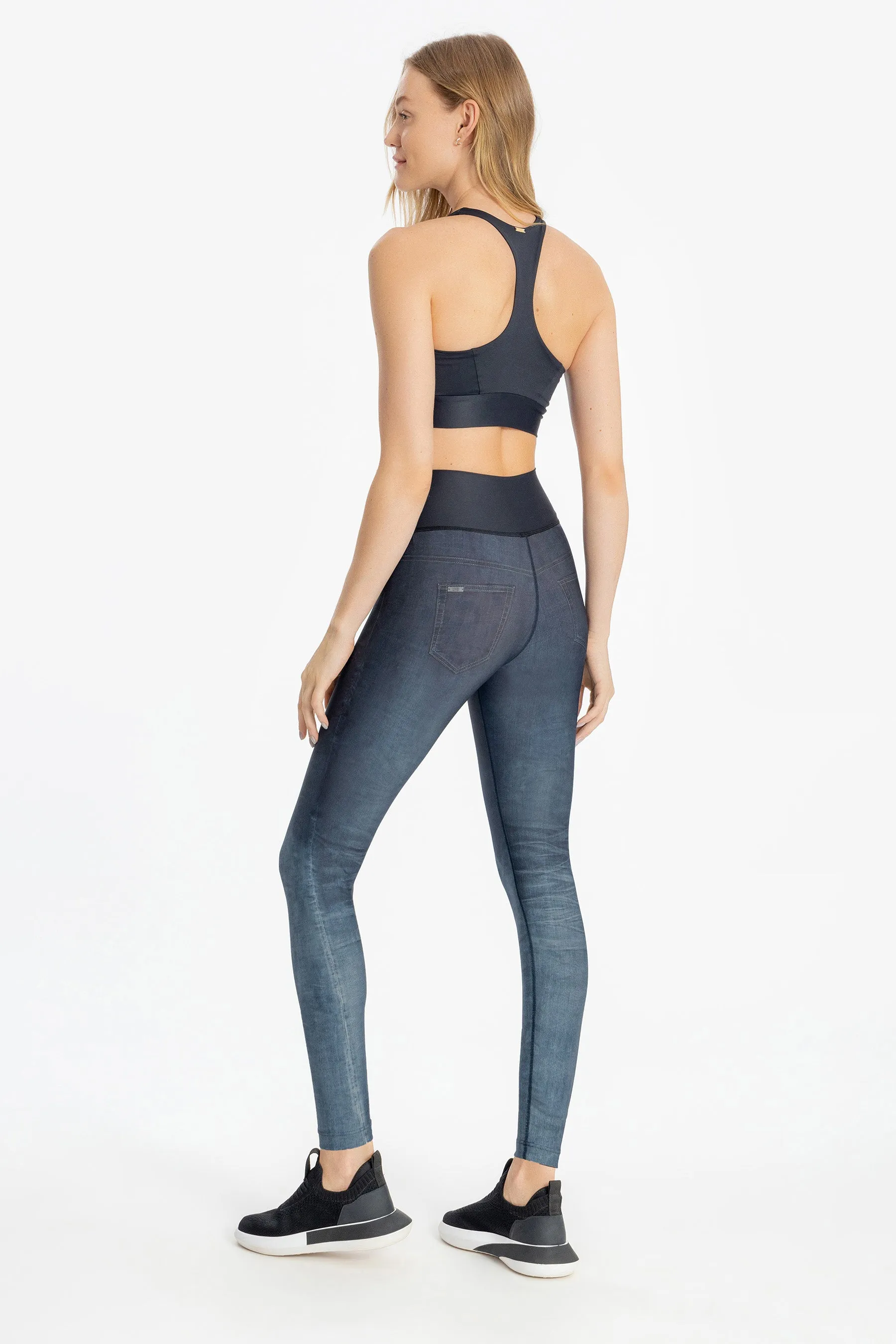 Beat Denim Reversible Legging