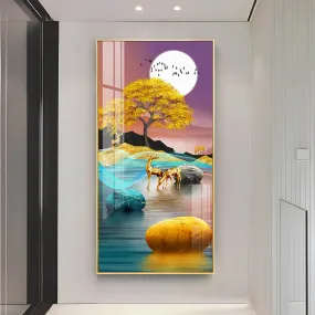 Beautiful Evening Luxury Crystal Wall Art