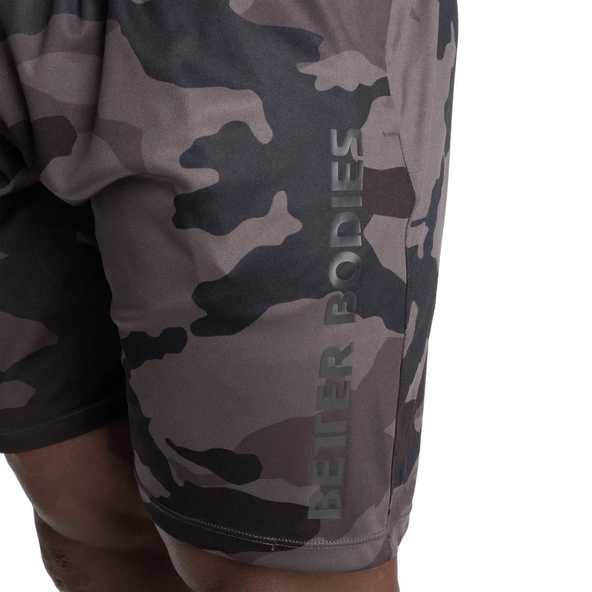 Better Bodies Loose Function Shorts - Dark Camo