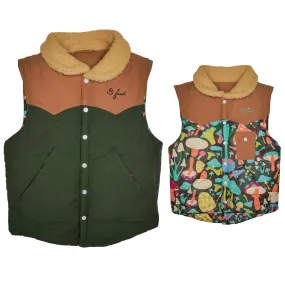 Reversible Big Fungus Vest with Optimal Features