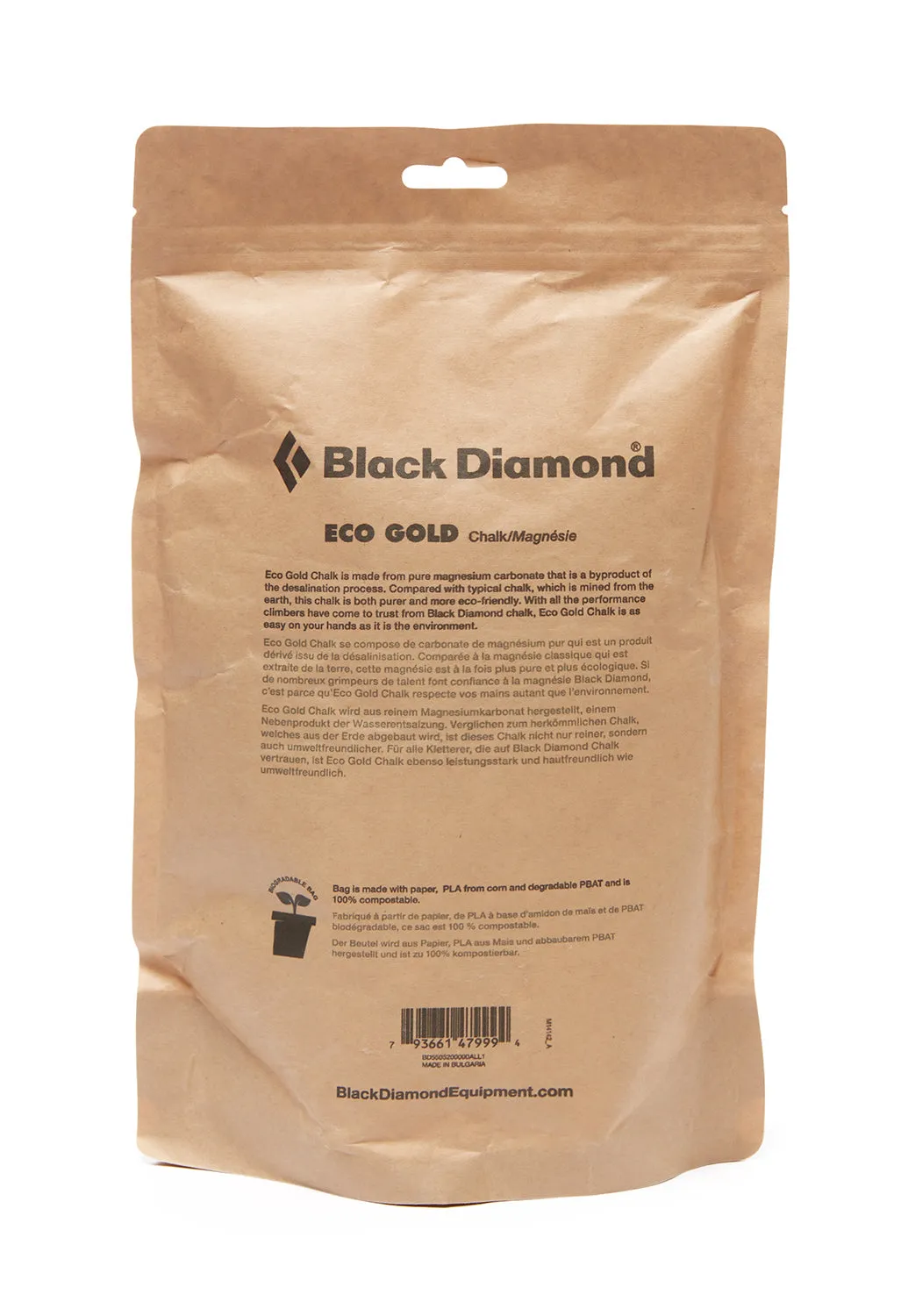 Black Diamond Eco Gold 200g Loose Chalk - White