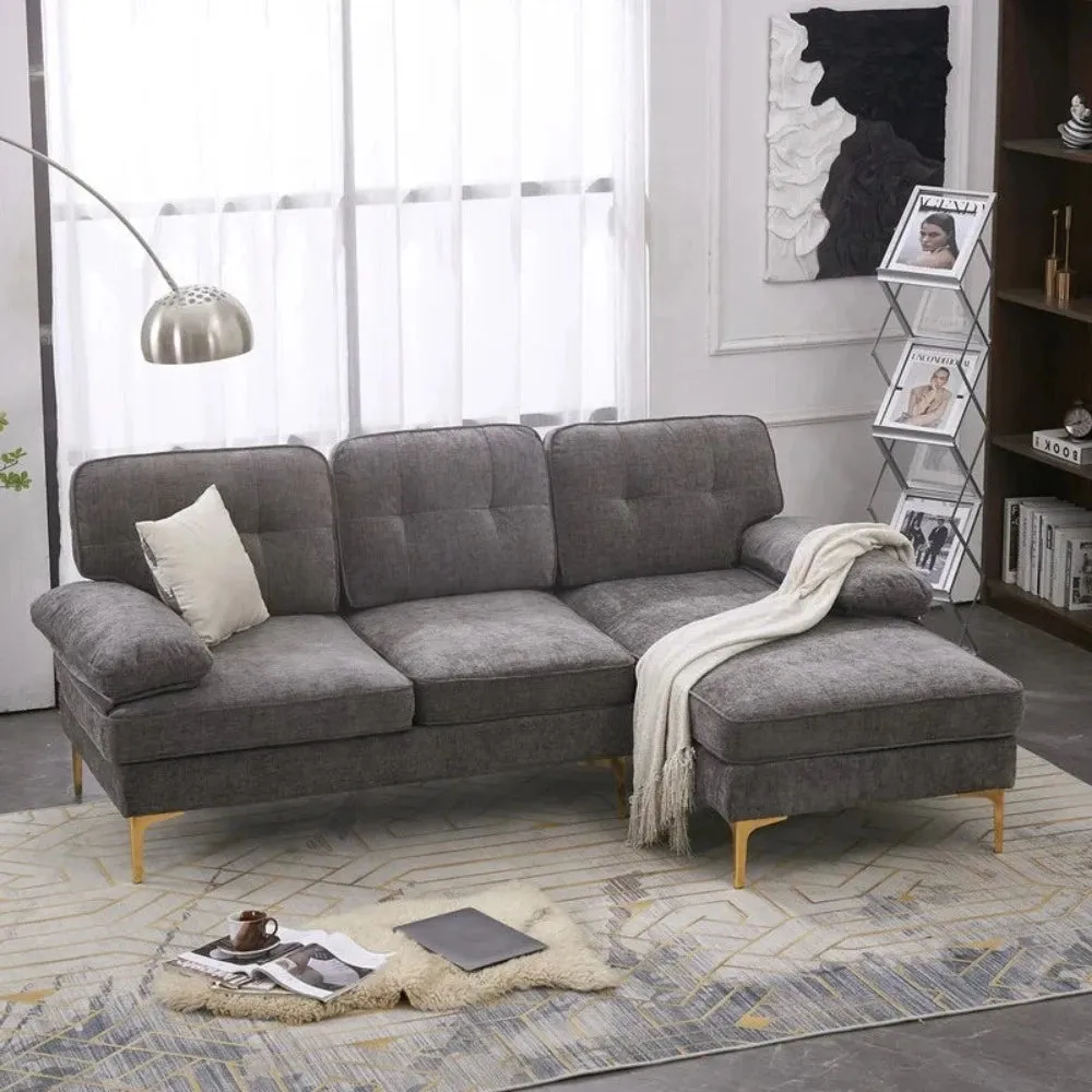 Bosco Luxury Modern Sectional Sofa Set