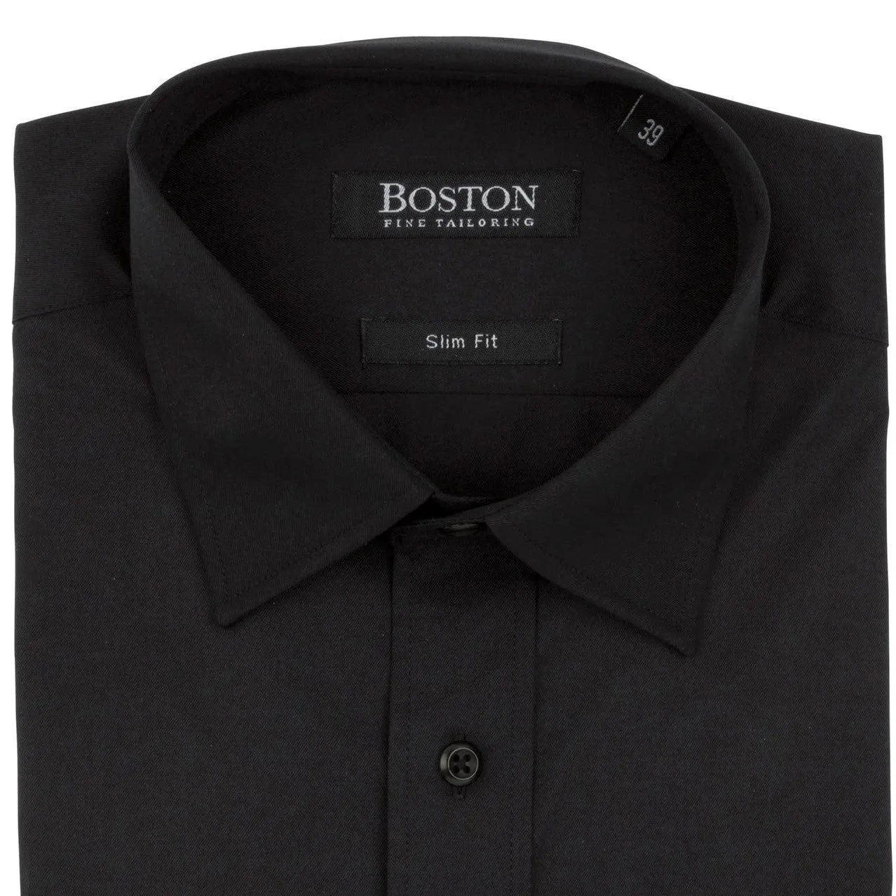 Boston Plain Black Shirt SC