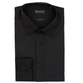 Boston Plain Black Shirt SC