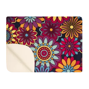 Bouquet  - Luxury Sherpa Fleece Blanket