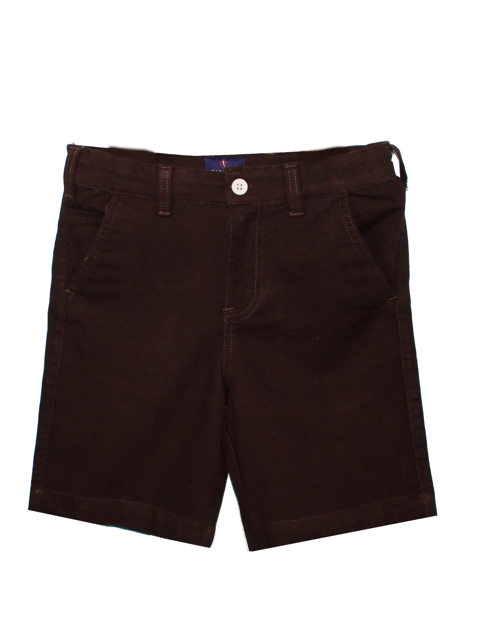 Boys Formal Solid Shorts