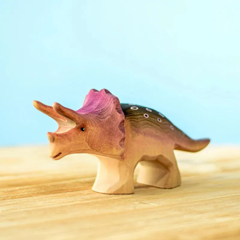 Bumbu Handmade Triceratops Dinosaur Set