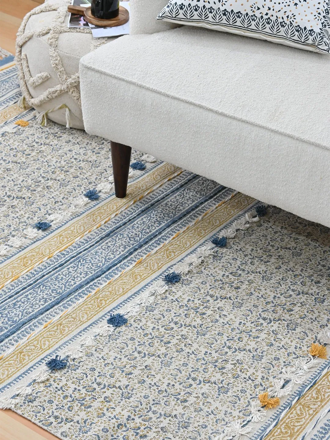 CAHIER - BLOCK PRINTED RUG