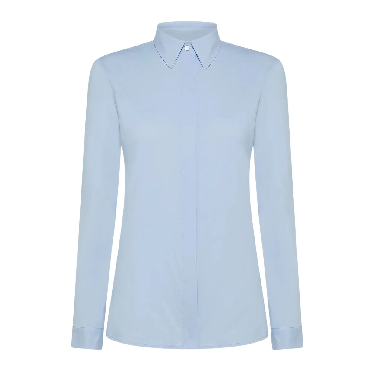 Camicia Donna RRD Oxford Plain Celeste