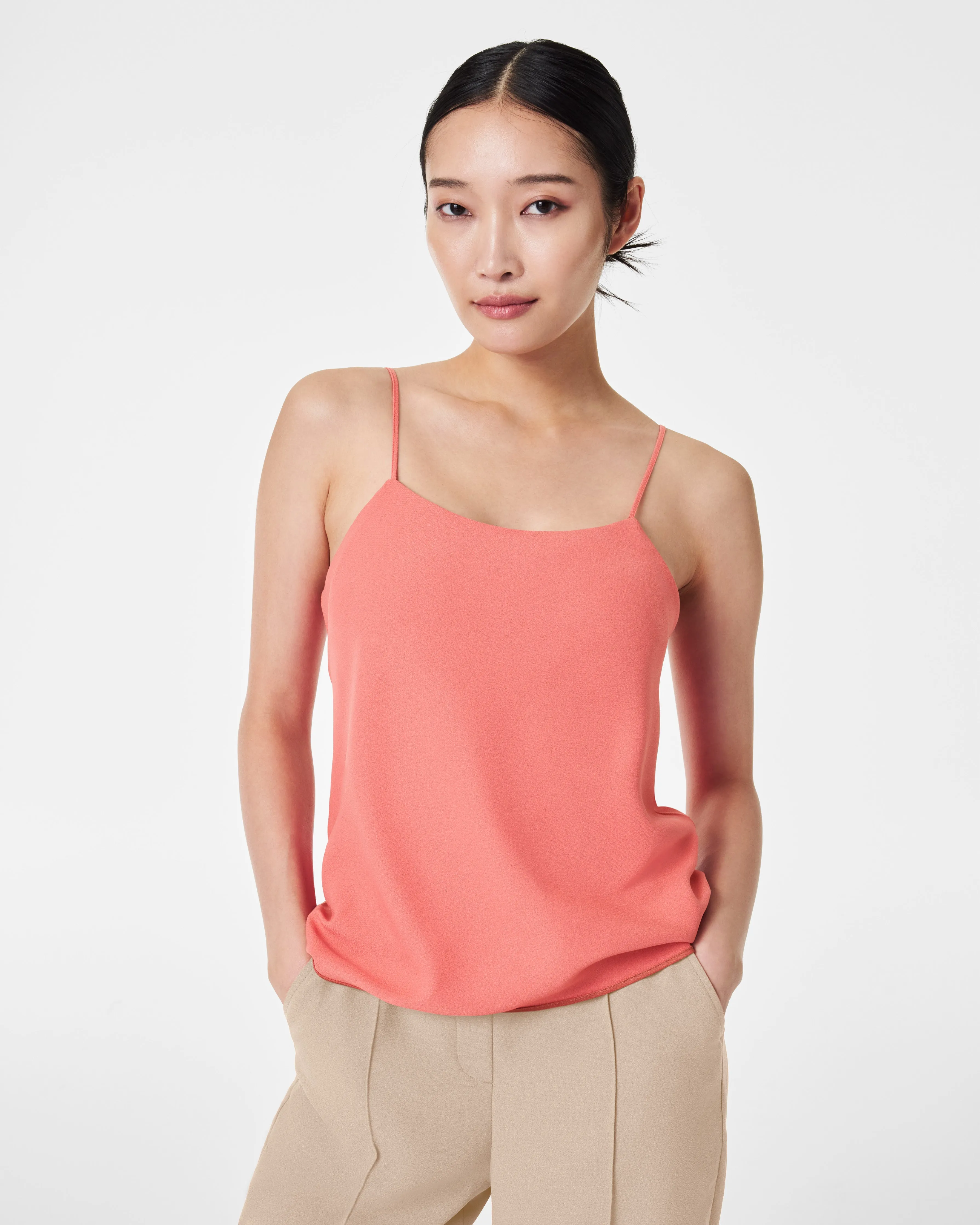 Carefree Crepe Reversible Cami