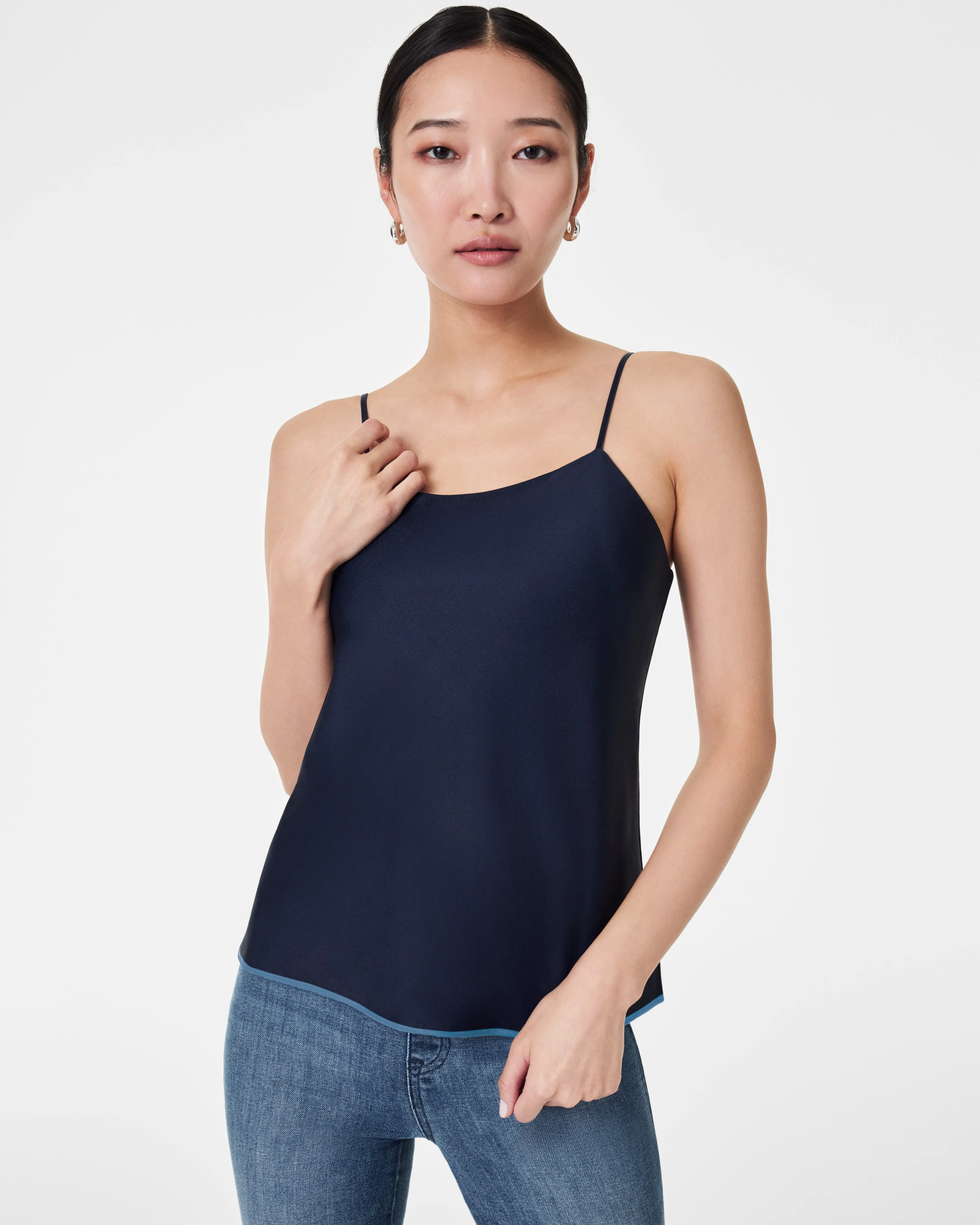 Carefree Crepe Reversible Cami