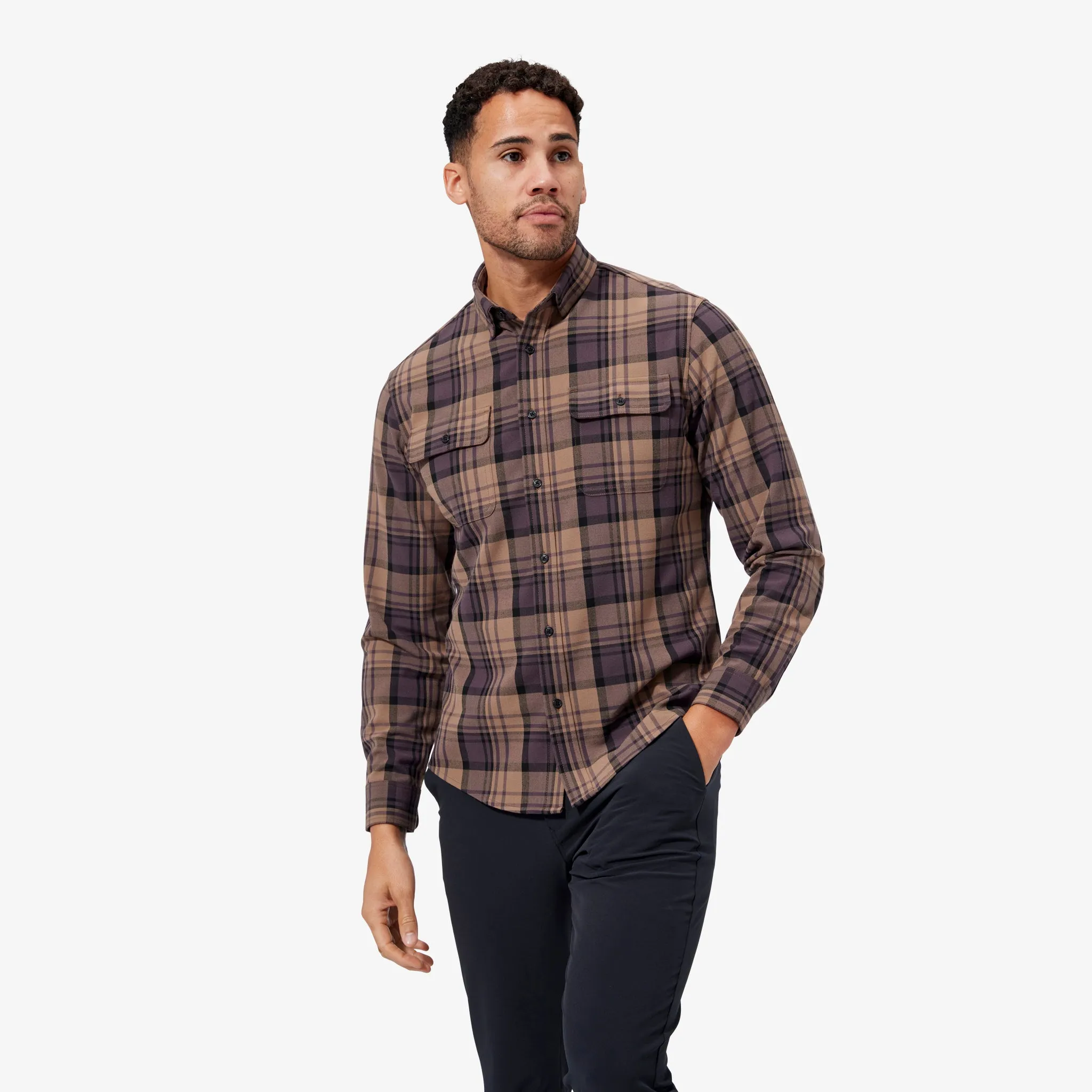 Caribou Brown Plaid