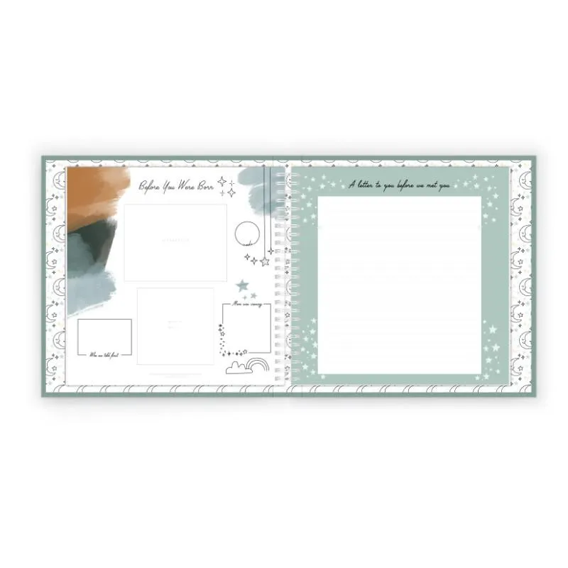 Celestial Skies Luxury Memory Baby Book