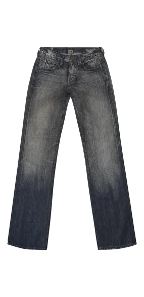 CITIZENS OF HUMANITY Men's Grey Faded Straight Leg Jeans (W30 L34.5)