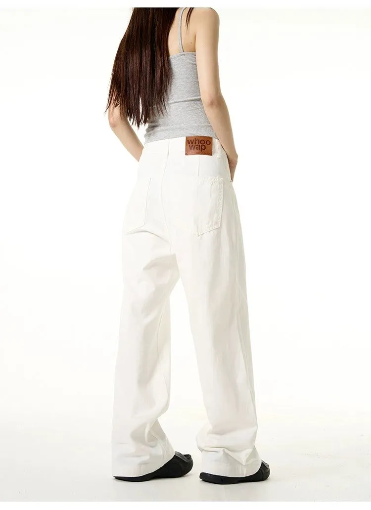 Clean Fit Loose Wide Pants