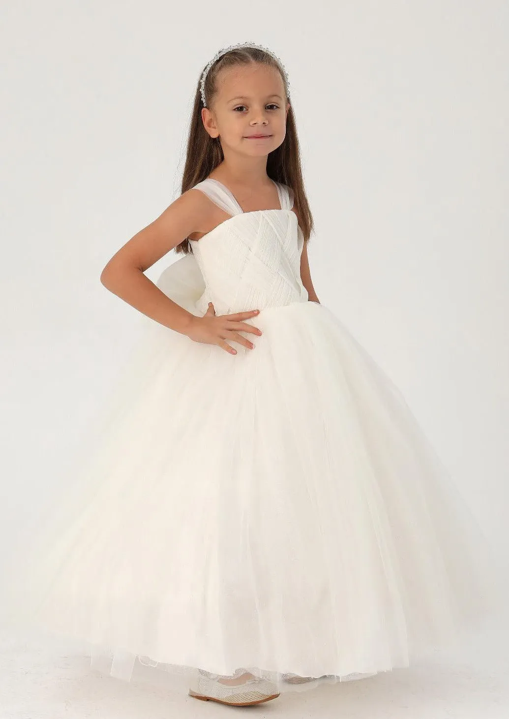 Crissy Cross Girls Formal Dress