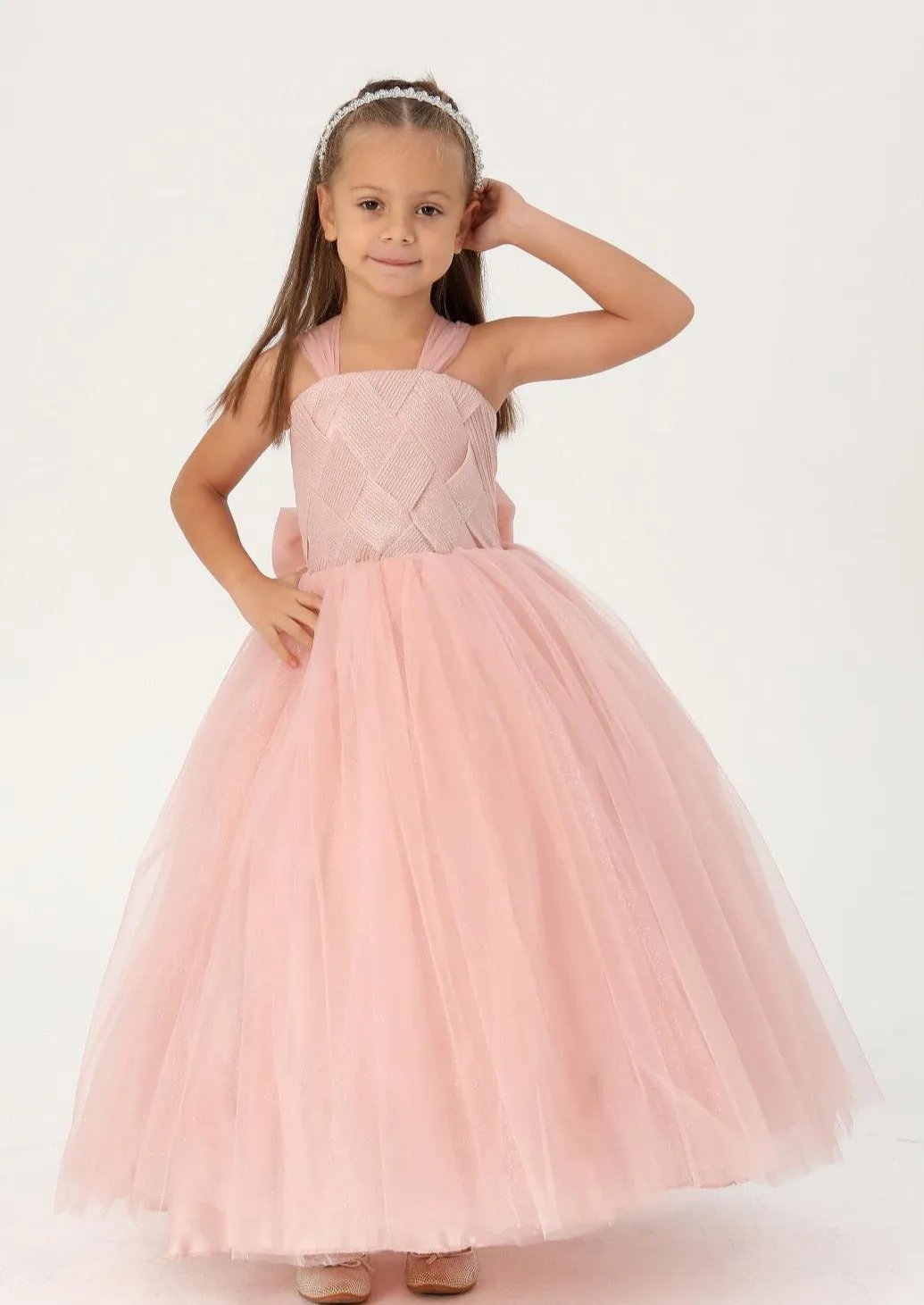 Crissy Cross Girls Formal Dress