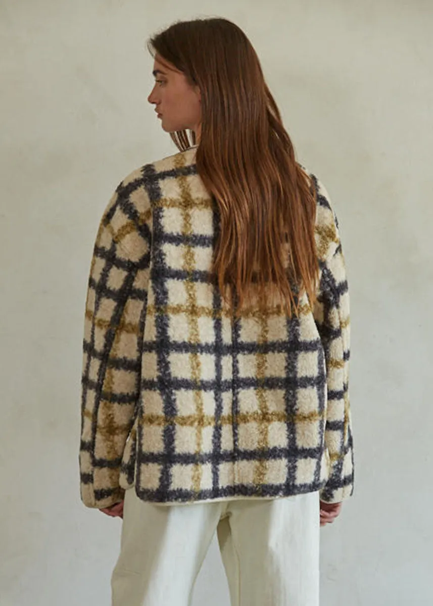 Culver Plaid Jacket - Natural