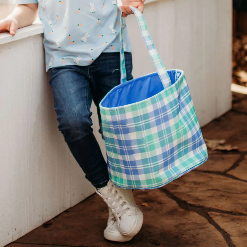 Easter Basket - Easter Plaid