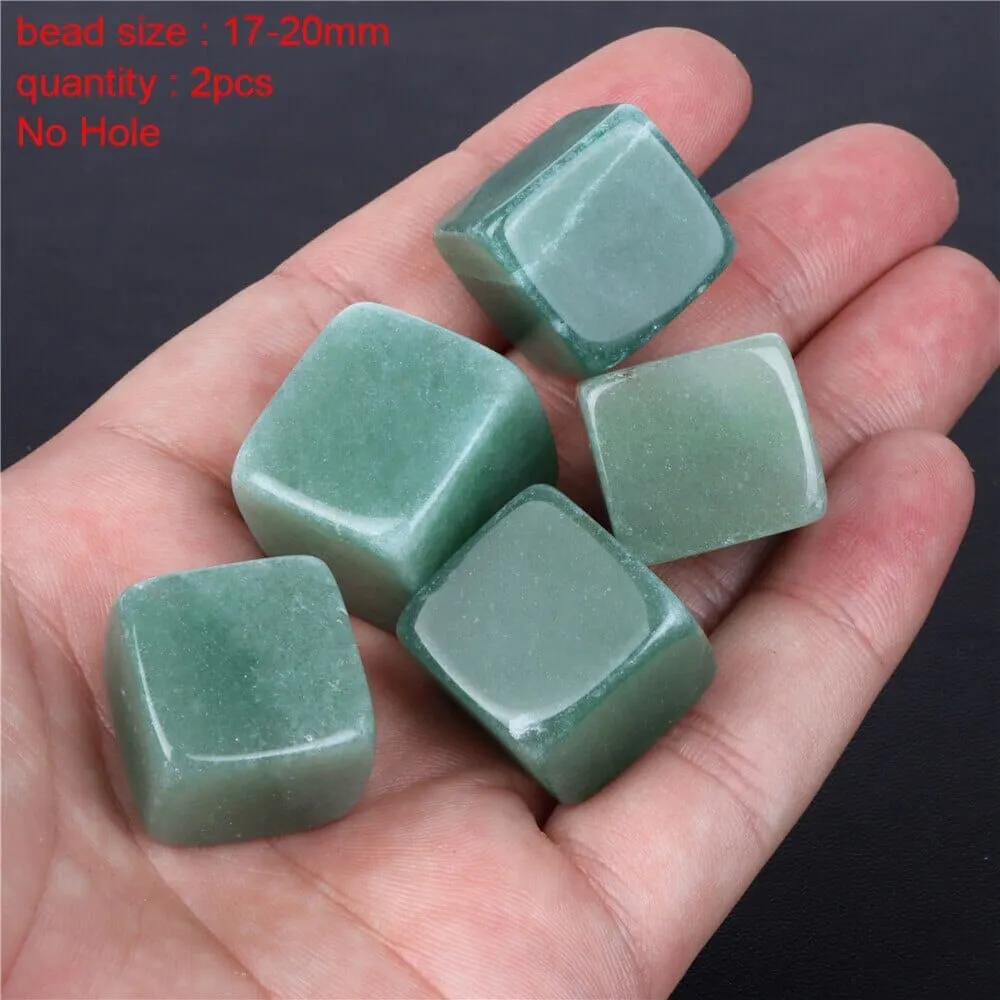 Faceted Round Loose Green Aventurine DIY Beads