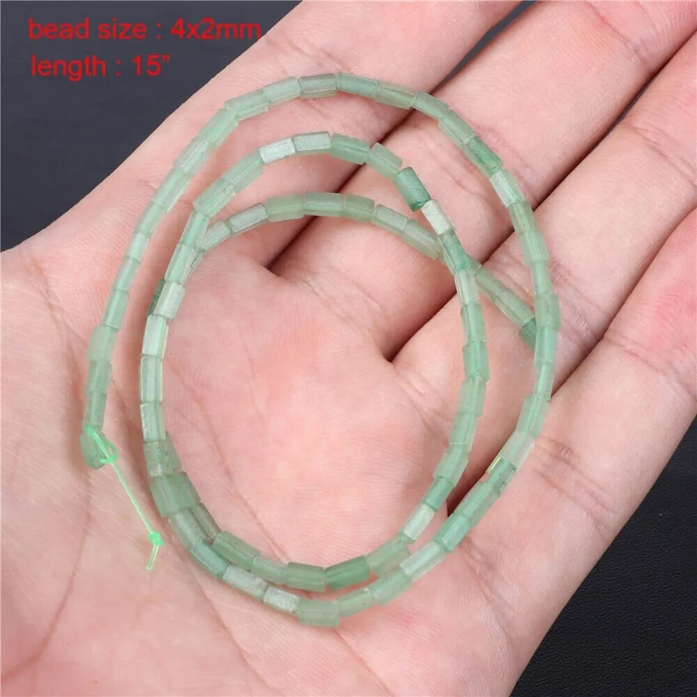 Faceted Round Loose Green Aventurine DIY Beads