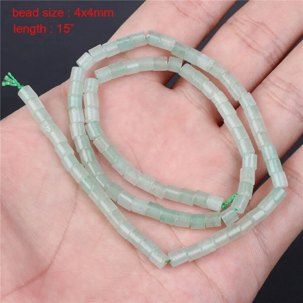 Faceted Round Loose Green Aventurine DIY Beads