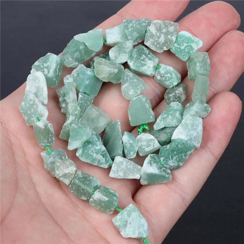 Faceted Round Loose Green Aventurine DIY Beads