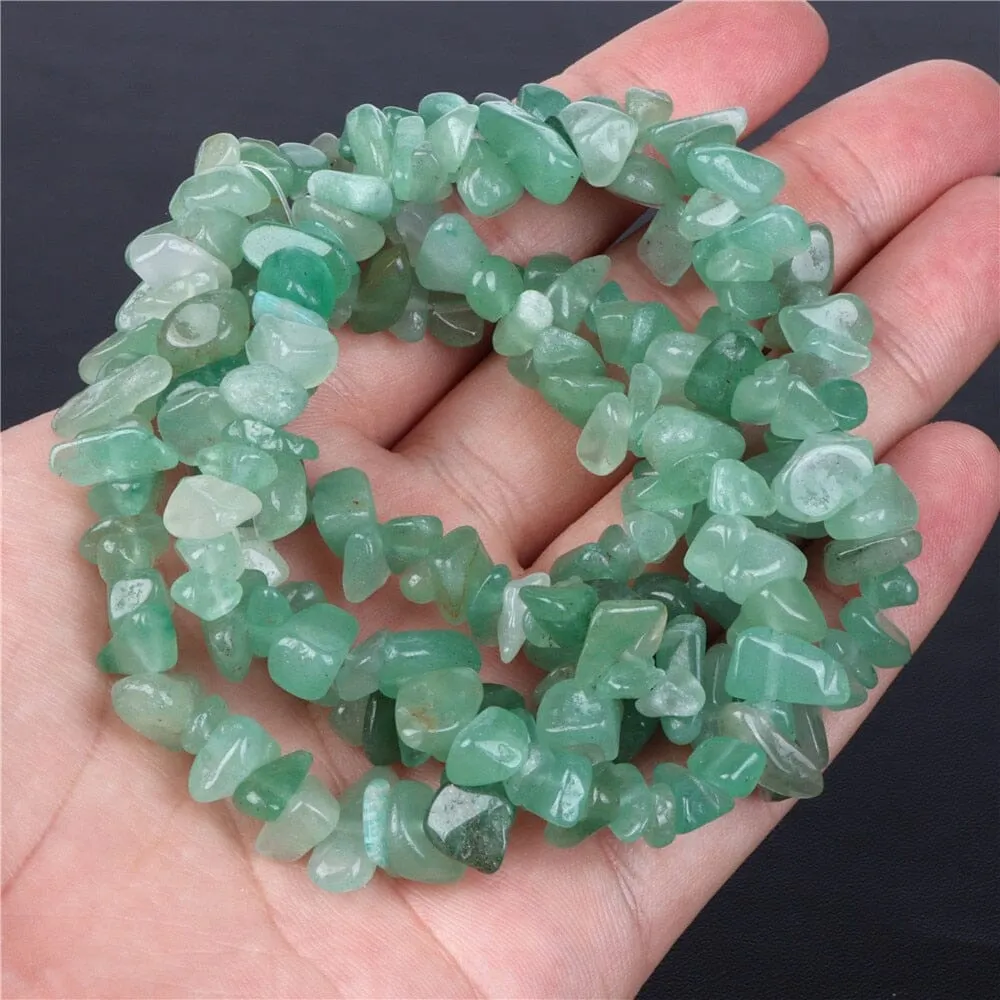 Faceted Round Loose Green Aventurine DIY Beads