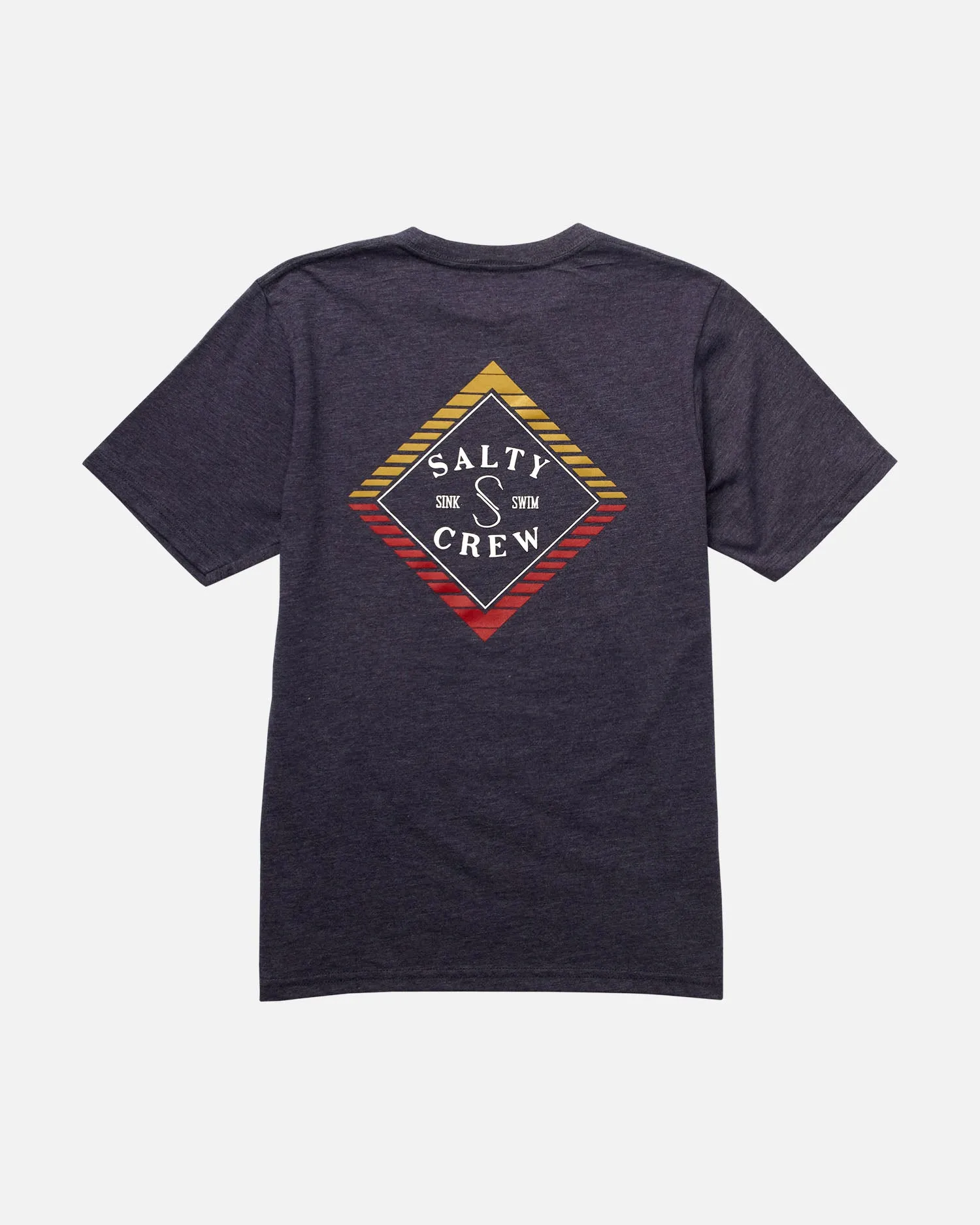 Faded Boys Navy Heather S/S Tee