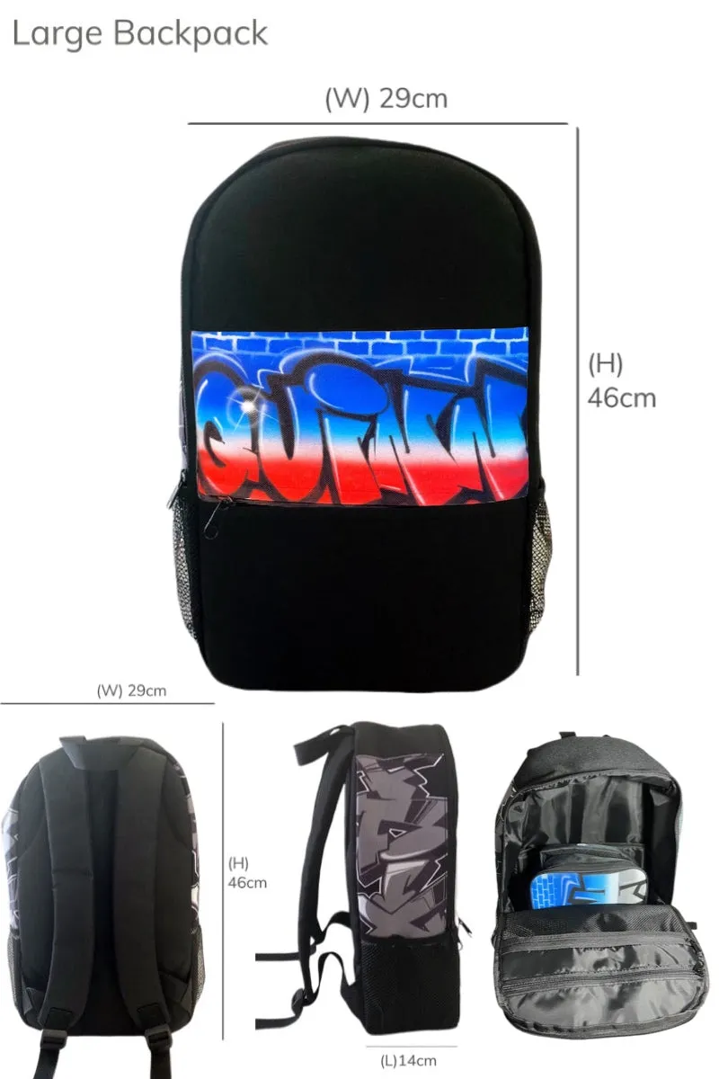 Faded Brick wall Backpack and Cap Combo (12)