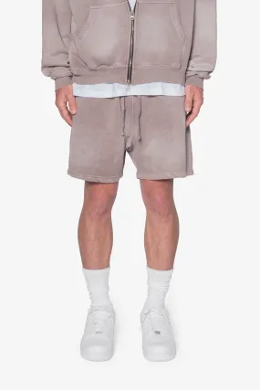 Faded Every Day Sweatshorts - Washed Mauve