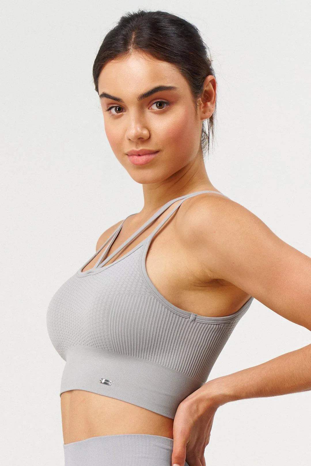 Feel Bra Reversible en Gris