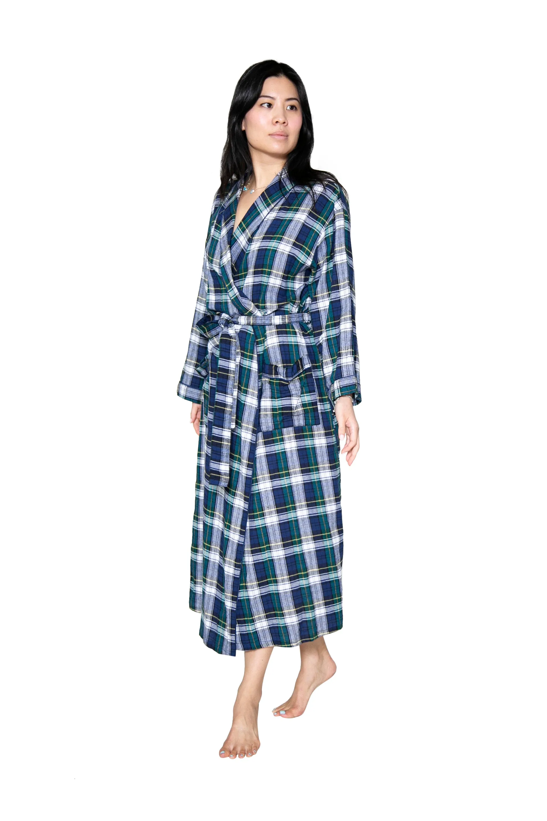 Flannel Plaid Robe