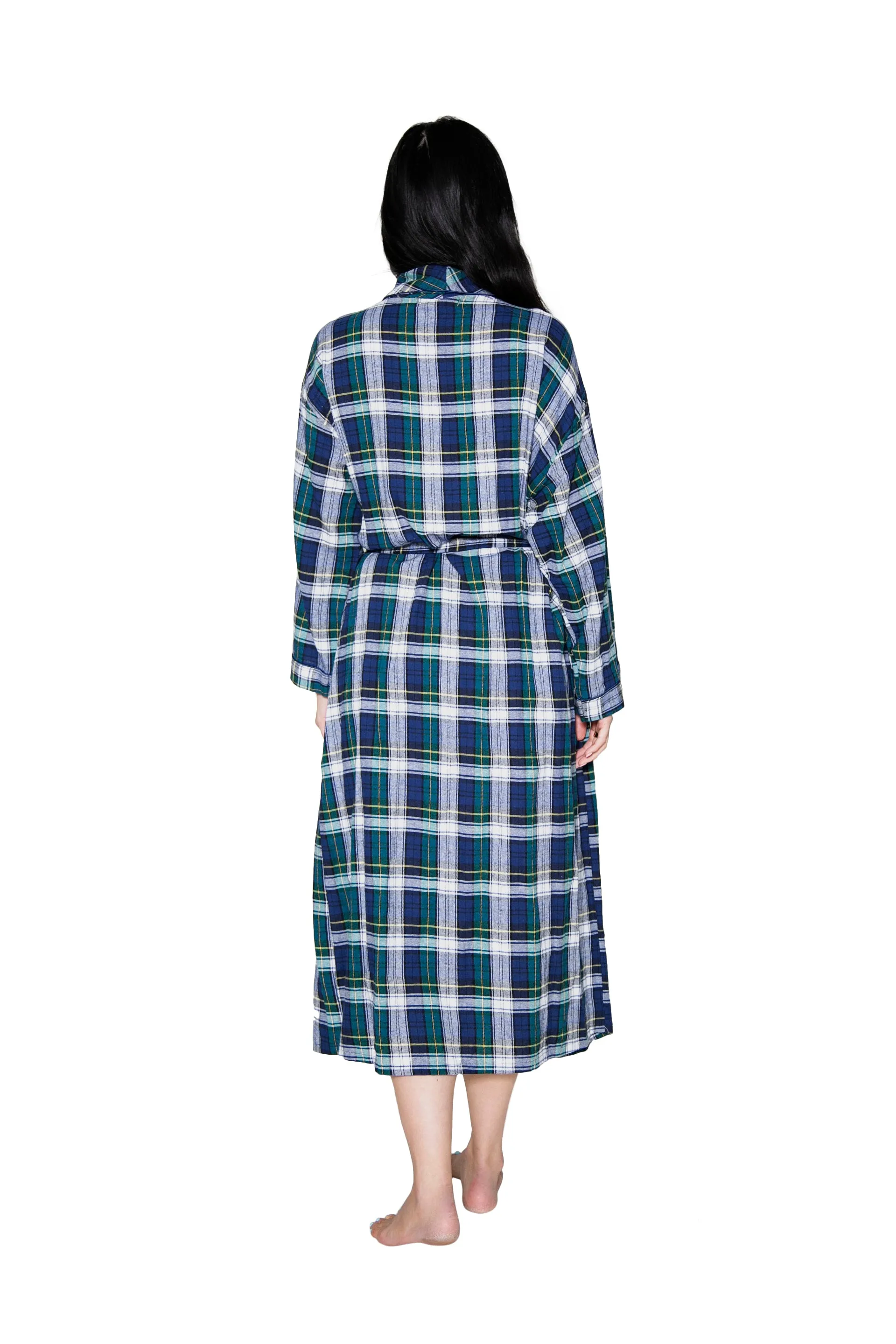 Flannel Plaid Robe