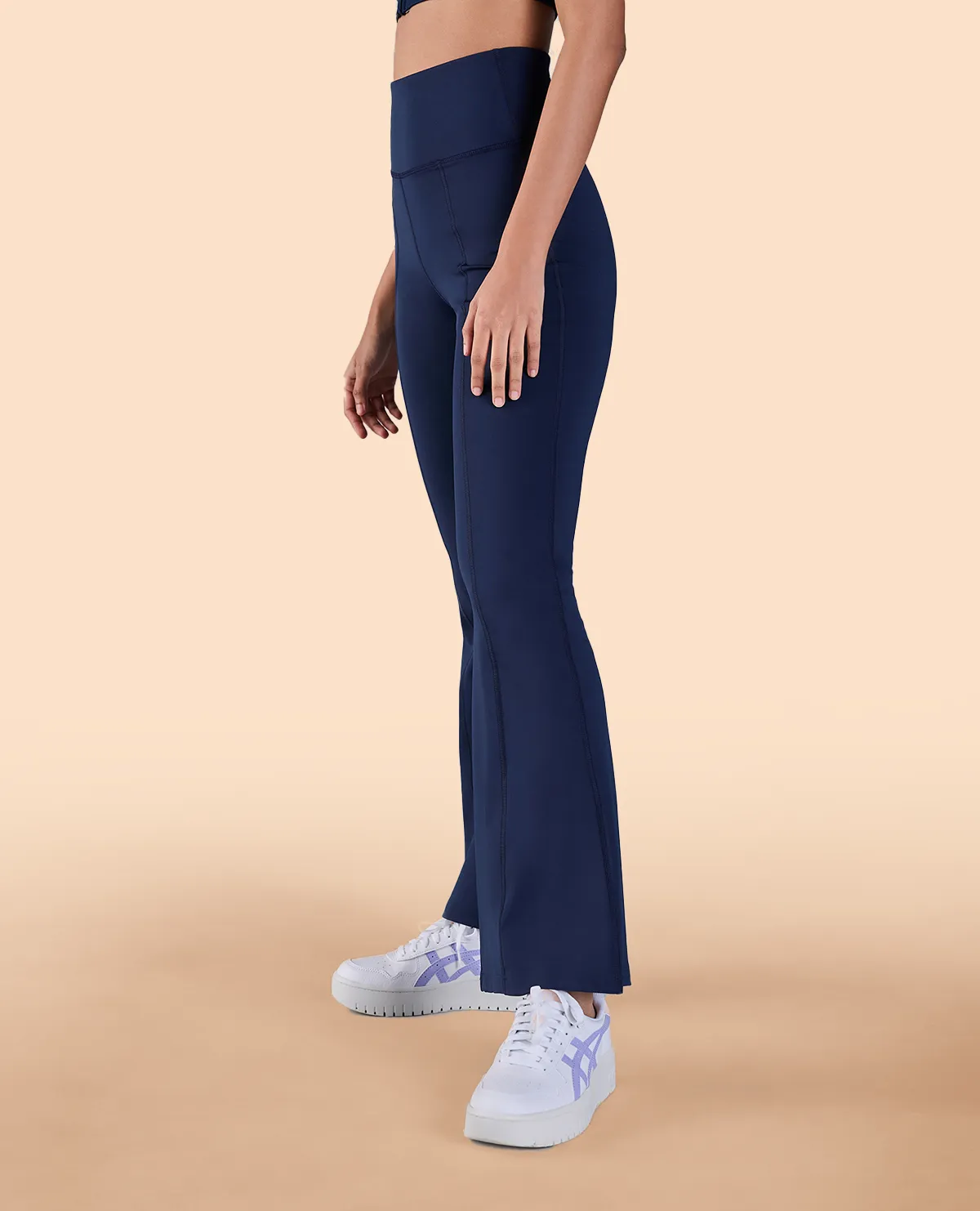 Formal Flare Pants in Second SKN Navy