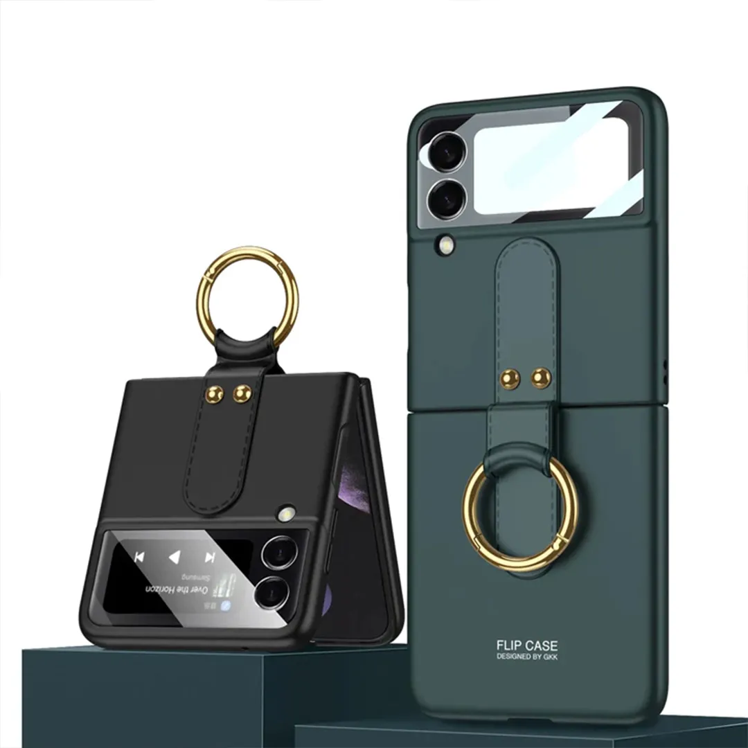 Galaxy Z Flip4 Luxury Ring Case