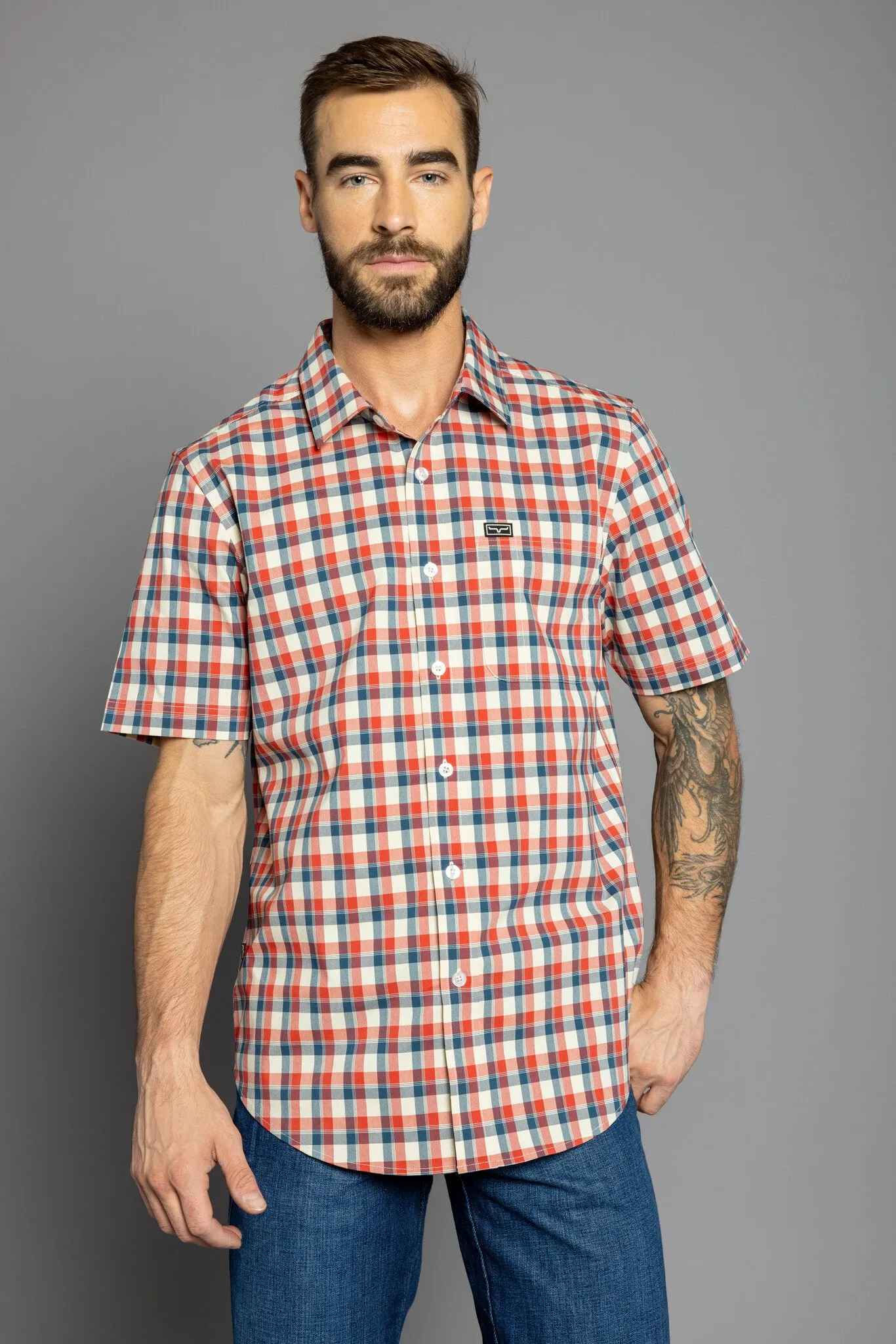 Go Round Plaid Dress Shirt