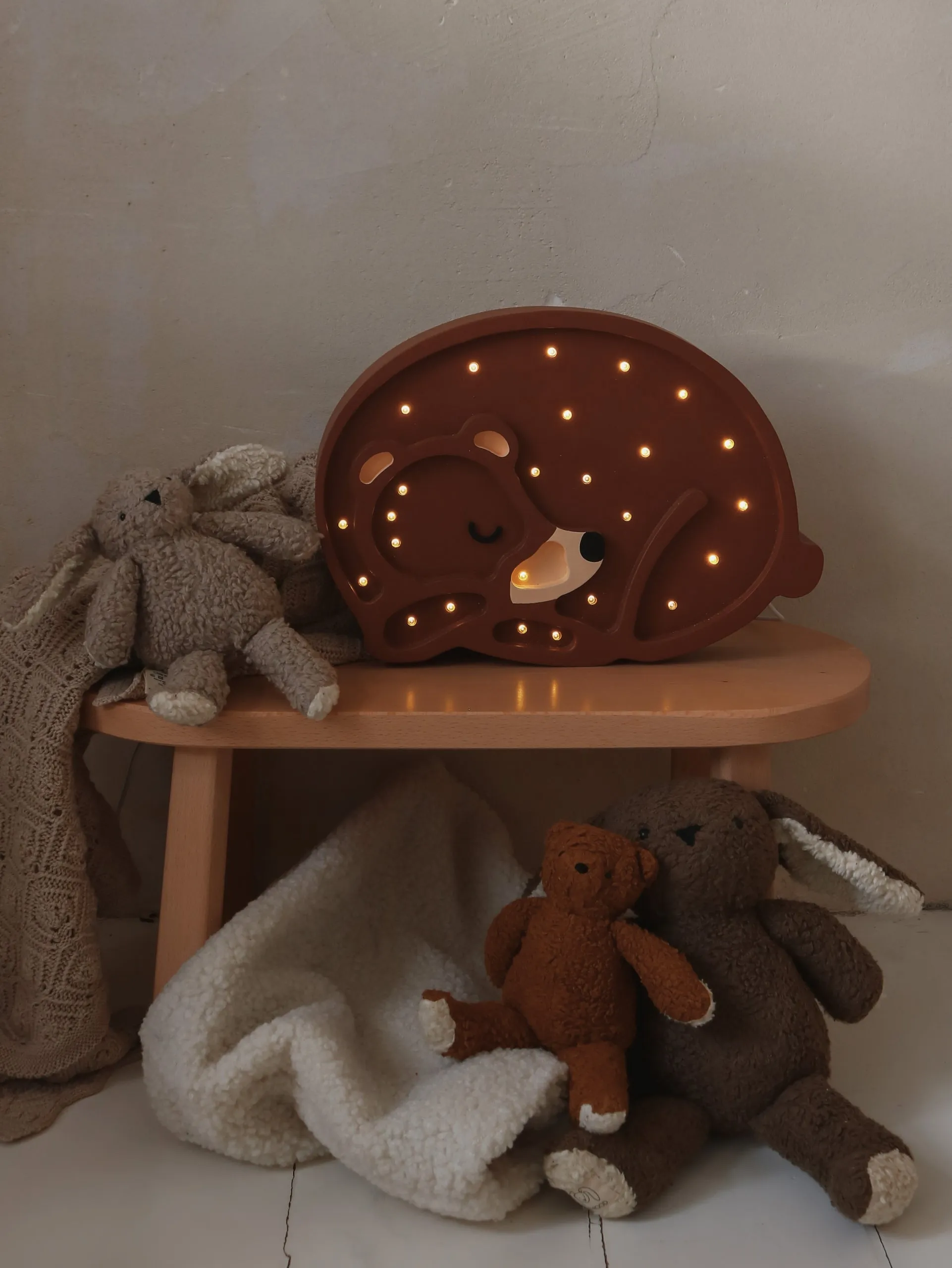 Handmade Bear Lamp