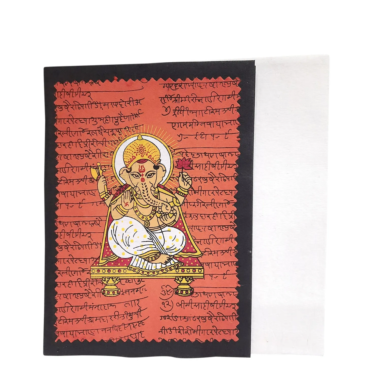 Handmade Greeting Card Ganesha