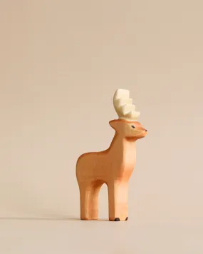 Handmade Holzwald Male Deer