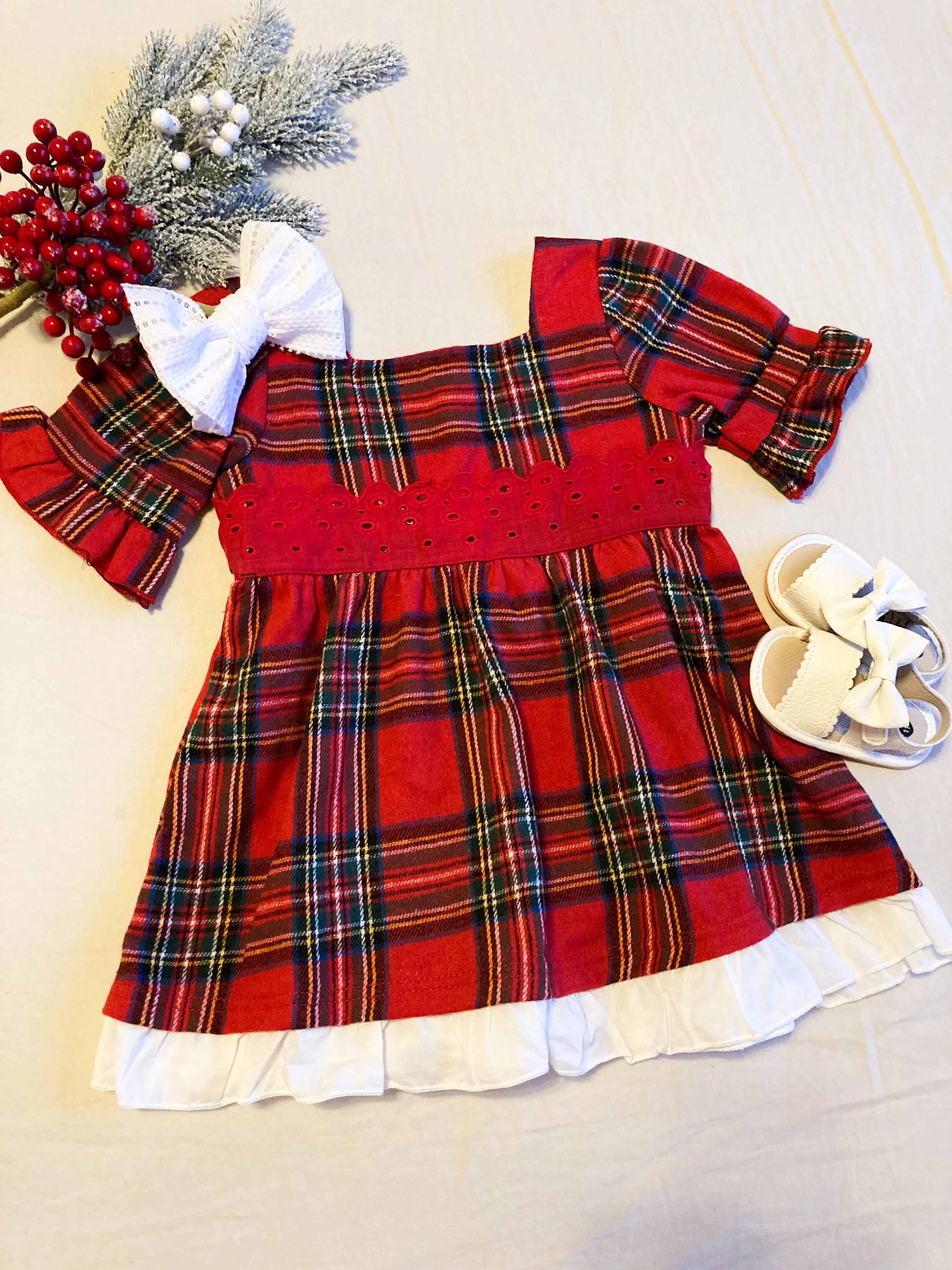 Holiday Plaid Dress