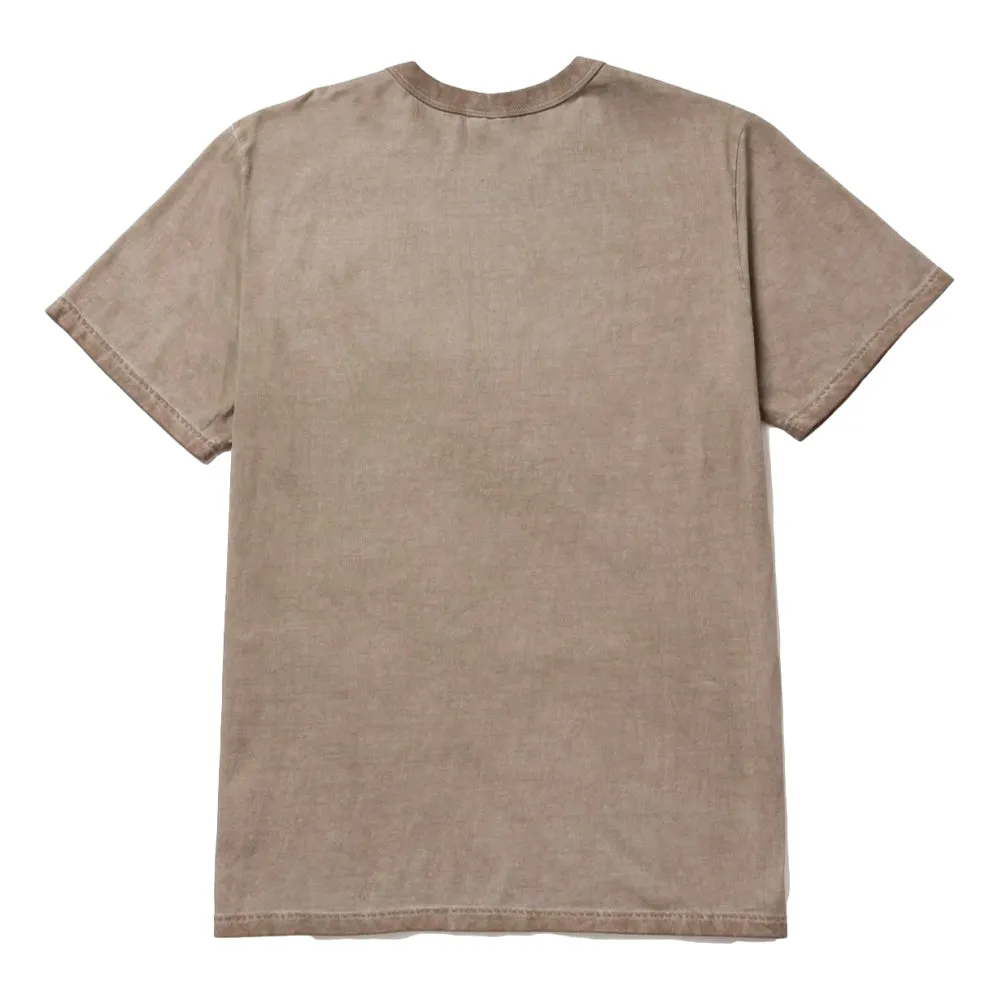 HUF 12 GALAXIES FADED S/S RELAXED TOP-GREY