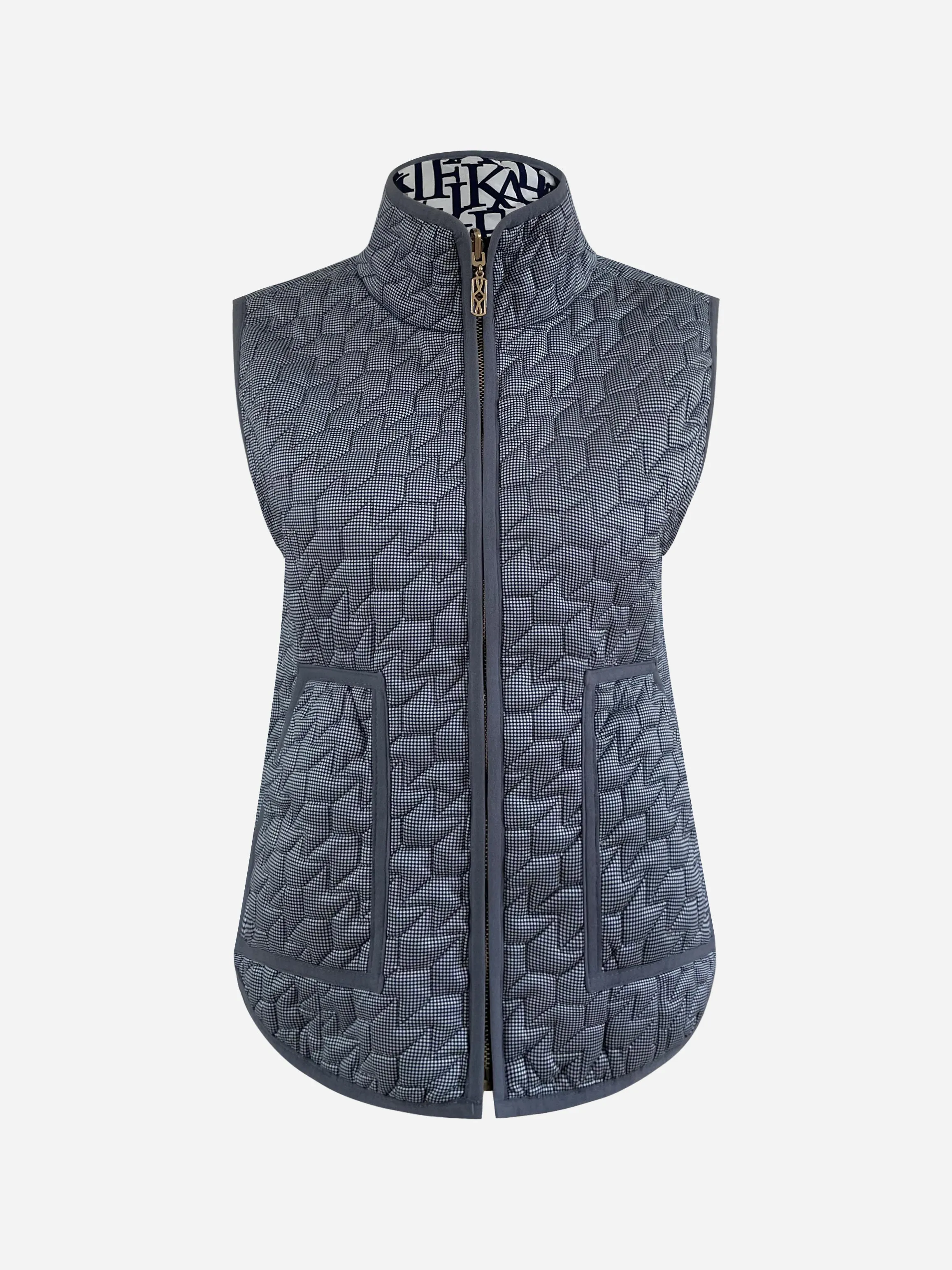 Hunter Vest Reversible Navy