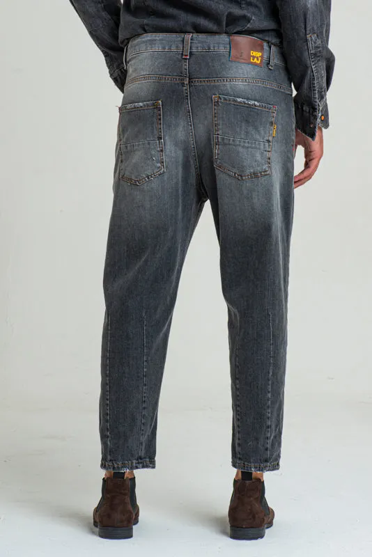 Jeans Loose Wide BLK 4469 FW22/23