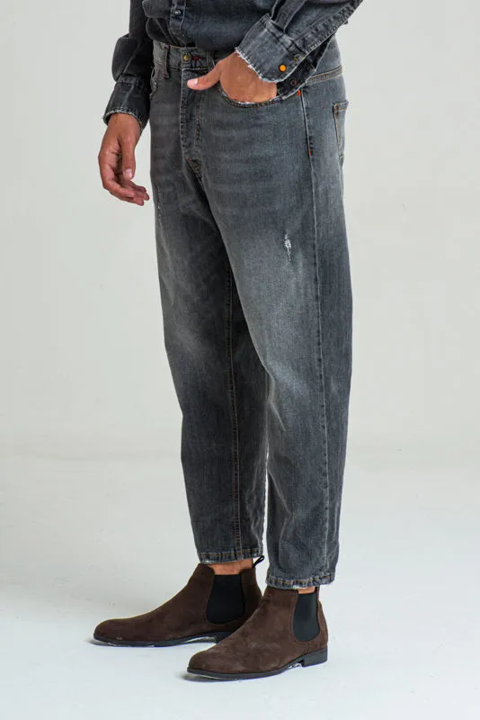 Jeans Loose Wide BLK 4469 FW22/23